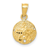 Load image into Gallery viewer, 14K Sand Dollar Pendant
