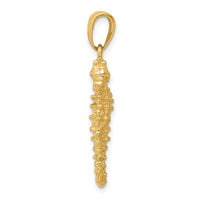 Load image into Gallery viewer, 14k 3D Seahorse Pendant
