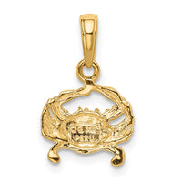 Load image into Gallery viewer, 14k Crab Pendant
