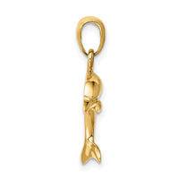 Load image into Gallery viewer, 14k Jumping Dolphin Pendant
