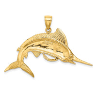 Load image into Gallery viewer, 14k Marlin Pendant
