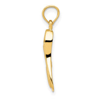 Load image into Gallery viewer, 14K  3D Scuba Flipper Pendant
