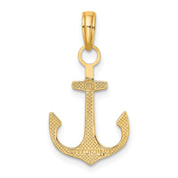 Load image into Gallery viewer, 14k Anchor Pendant
