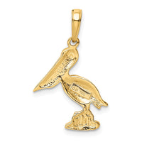 Load image into Gallery viewer, 14k Pelican Pendant

