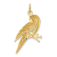 Load image into Gallery viewer, 14k Yellow Gold Parrot Charm
