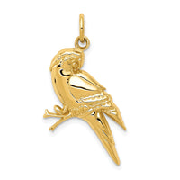 Load image into Gallery viewer, 14k Yellow Gold Parrot Charm
