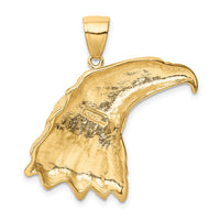 Load image into Gallery viewer, 14k Eagle Head Pendant
