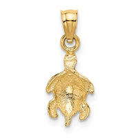 Load image into Gallery viewer, 14K Turtle Pendant
