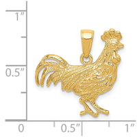 Load image into Gallery viewer, 14k Rooster Pendant
