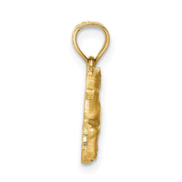 Load image into Gallery viewer, 14K Diamond-cut Horse Pendant
