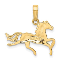 Load image into Gallery viewer, 14k Horse Pendant
