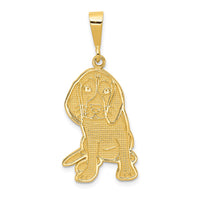 Load image into Gallery viewer, 14k Beagle Pendant
