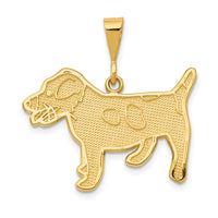 Load image into Gallery viewer, 14k Jack Russell Terrier Dog Pendant
