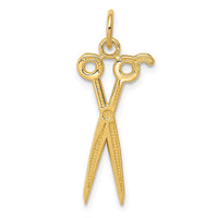 Load image into Gallery viewer, 14k Scissors Charm
