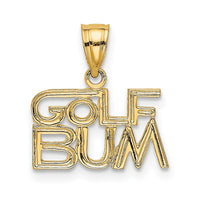 Load image into Gallery viewer, 14K GOLF BUM Charm

