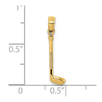 Load image into Gallery viewer, 14k Golf Club Charm
