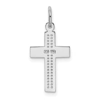 Load image into Gallery viewer, 14k White Gold Cross Pendant
