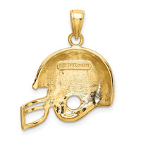 Load image into Gallery viewer, 14k Football Helmet Pendant
