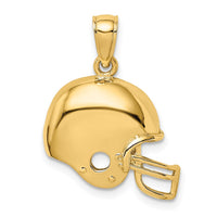 Load image into Gallery viewer, 14k Football Helmet Charm
