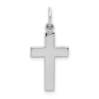Load image into Gallery viewer, 14k White Gold Cross Pendant

