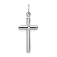 Load image into Gallery viewer, 14k White Gold Cross Pendant
