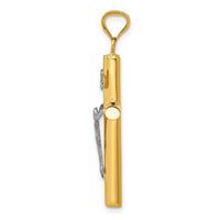 Load image into Gallery viewer, 14k Two-tone INRI Crucifix Pendant
