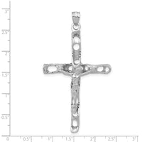Load image into Gallery viewer, 14K White Gold Crucifix Pendant
