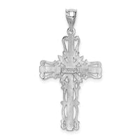 Load image into Gallery viewer, 14k White Gold Latin Cross Pendant
