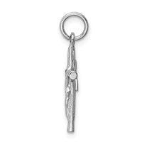 Load image into Gallery viewer, 14k White Gold Crucifix Pendant
