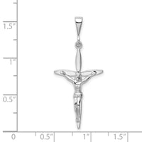 Load image into Gallery viewer, 14k White Gold Passion Crucifix Pendant

