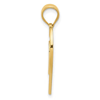 Load image into Gallery viewer, 14K Polished Filigree Heart Pendant
