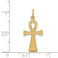 Load image into Gallery viewer, 14k Ankh Cross Charm
