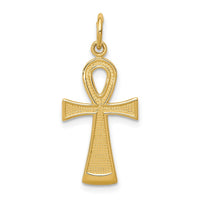 Load image into Gallery viewer, 14k Ankh Cross Charm
