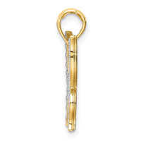 Load image into Gallery viewer, 14K w/Rhodium Butterfly Pendant
