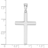 Load image into Gallery viewer, 14K White Gold Latin Cross Pendant
