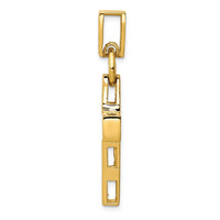 Load image into Gallery viewer, 14k Hollow Cross Pendant
