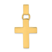 Load image into Gallery viewer, 14k Hollow Cross Pendant
