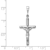 Load image into Gallery viewer, 14k White Gold Crucifix Pendant

