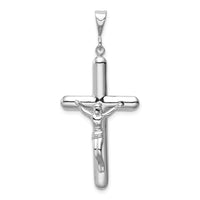 Load image into Gallery viewer, 14k White Gold Crucifix Pendant
