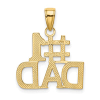 Load image into Gallery viewer, 14k #1 DAD Charm
