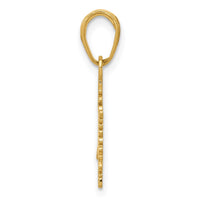 Load image into Gallery viewer, 14k Small Snowflake Pendant
