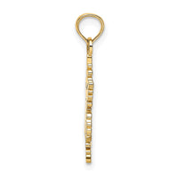 Load image into Gallery viewer, 14k Polished Snowflake Charm
