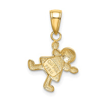 Load image into Gallery viewer, 14k Little Girl Charm
