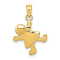 Load image into Gallery viewer, 14k Little Girl Charm
