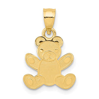 Load image into Gallery viewer, 14k Teddy Bear Pendant
