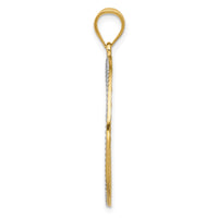 Load image into Gallery viewer, 14k w/Rhodium Filigree Tree of Life Pendant
