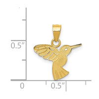 Load image into Gallery viewer, 14k Hummingbird Pendant
