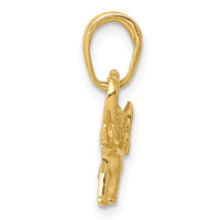 Load image into Gallery viewer, 14k Polished Elephant Charm
