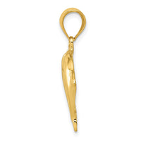 Load image into Gallery viewer, 14k Two Dolphins Pendant
