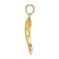 Load image into Gallery viewer, 14k Polished Dolphin Charm
